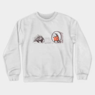 Porkie the Porcupine Crewneck Sweatshirt